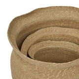Lark Woven Set of 3 Baskets - Natural - $460.00
