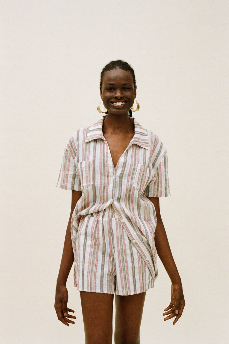 Lucille Shirt - Multistripe WELLINGTON FACTORY