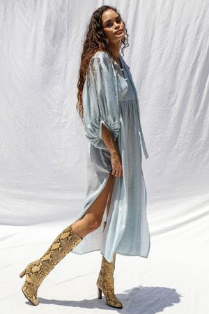 METALLIC MEDELLIN DRESS