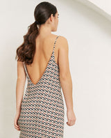 Sauvage Dress -  Monogram Black Nutmeg
