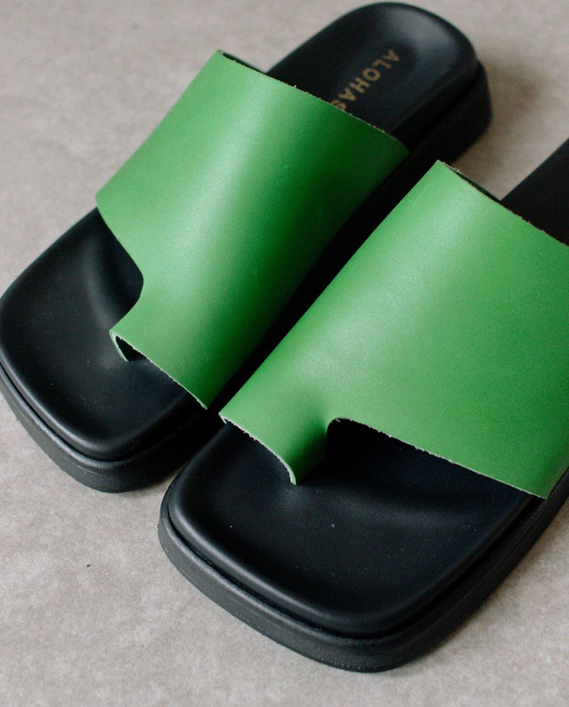 TOE RING FLOP - EVERGREEN